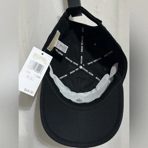 NWT- MICHEAL KORS Baseball Hat, Velcro Adjustable Strap. - Picture 7 of 7